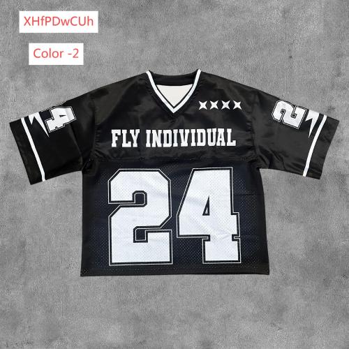 Round neck pullover short sleeved digital printed men's T-shirt