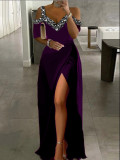 Off shoulder camisole dress
