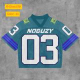 Round neck pullover short sleeved digital printed men's T-shirt