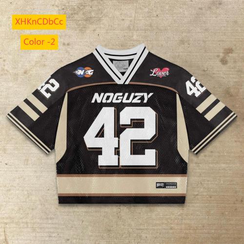 Round neck pullover short sleeved digital printed men's T-shirt