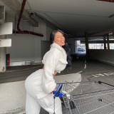 Sports work pants long sleeved long pants two-piece set