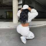 Sports work pants long sleeved long pants two-piece set