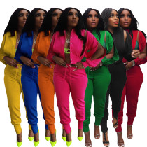 Zipper sports hoodie set Zipper sports hoodie set