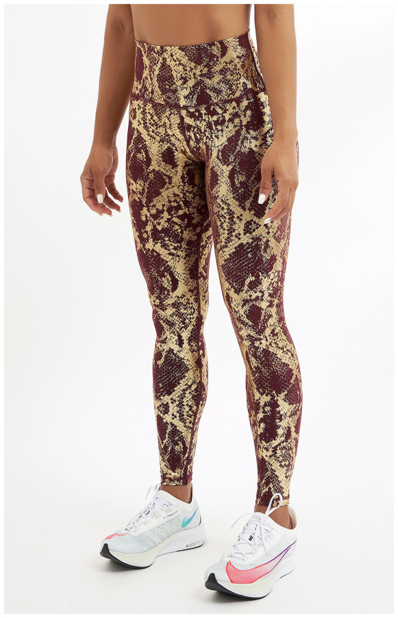 Tight stretch hot stamping yoga pants