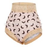 Large waist cinching triangle shaped waist underwear