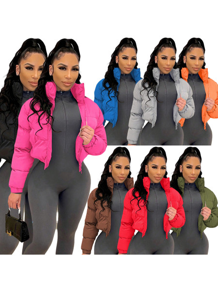 Short cotton jacket jacket