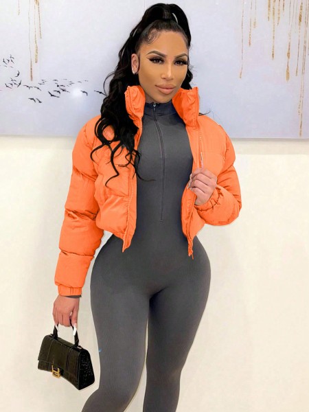 Short cotton jacket jacket