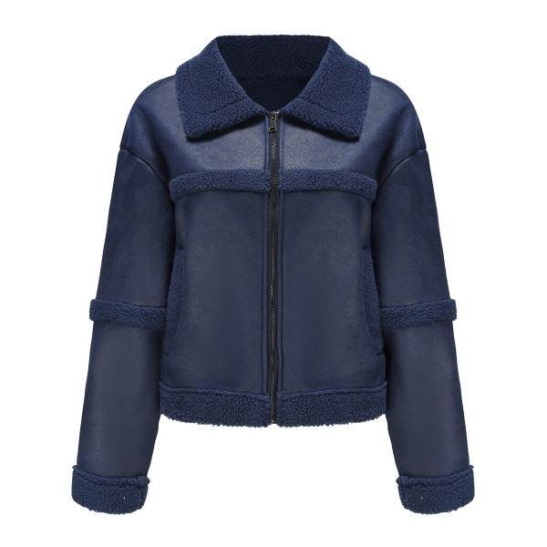 Suede suede jacket windproof jacket