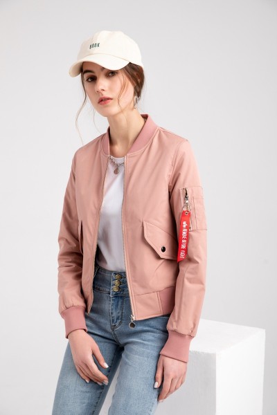 Pilot jacket, baseball jacket, flight suit, long sleeved cotton jacket