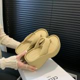 Height increasing and flip flops, sloping and clip on sandals