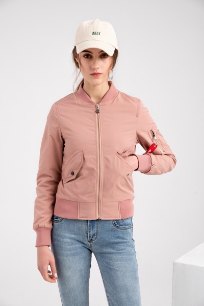 Pilot jacket, baseball jacket, flight suit, long sleeved cotton jacket