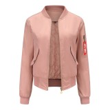 Pilot jacket, baseball jacket, flight suit, long sleeved cotton jacket