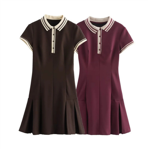 College style short sleeved women's clothing