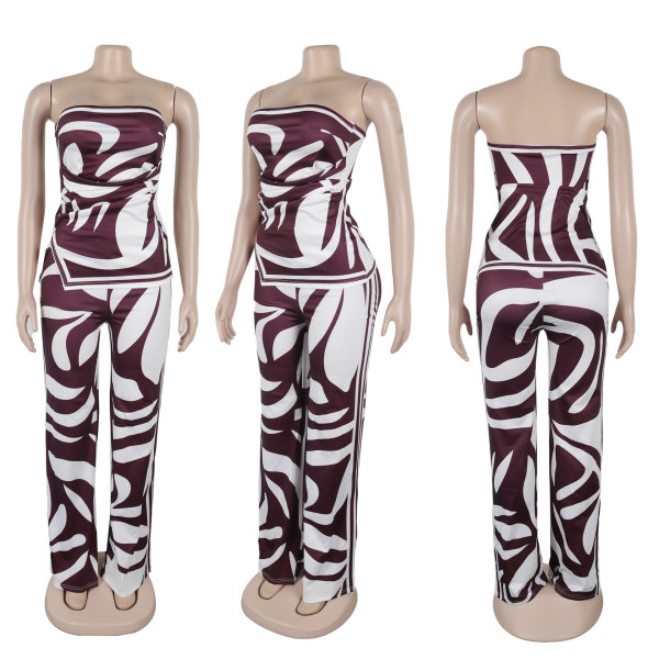 Positioning printing two-piece set