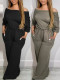 One shoulder jumpsuit, elastic waistband, backless, wide leg jumpsuit