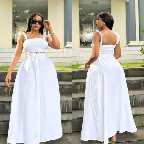 Solid color women's dress
