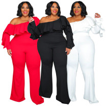Loose shoulder strapless jumpsuit Loose shoulder strapless jumpsuit