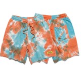 Gradient Tie Dye Sports Shorts Casual Set SS612170914505