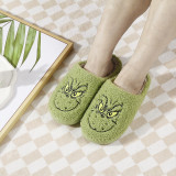 Warm cartoon cotton slippers