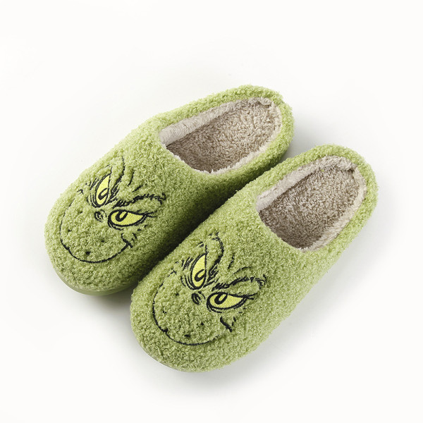 Warm cartoon cotton slippers