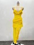 Women's plus size slit dress