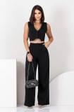 Two piece set of slim fitting women's clothing