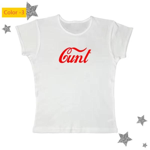 English short sleeved shirt with exposed navel and short T-shirt top