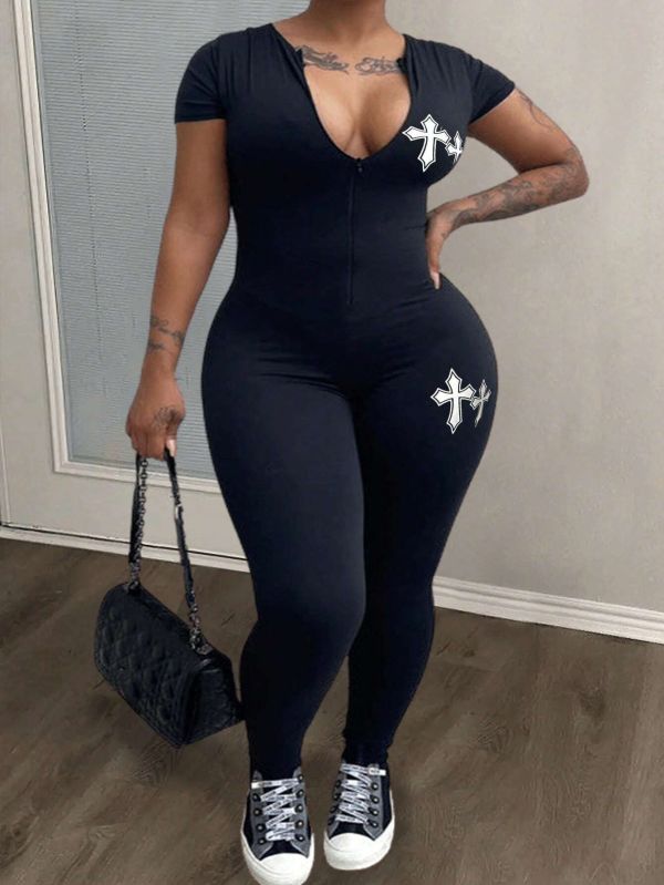 Fashion jumpsuit women's pants