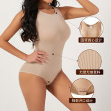 Abdominal and waist cinching vest, hip lifting base, shaping one-piece underwear