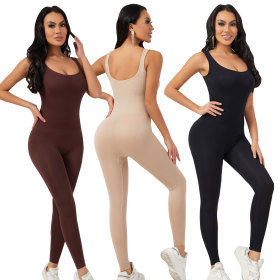 Conjoined waist cinching and hip lifting body vest