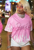 Flame Digital Printed T-shirt