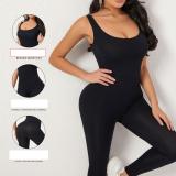 Conjoined waist cinching and hip lifting body vest