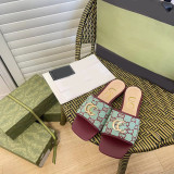 Baita flat slippers with metal buckles on the outside