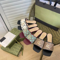 Baita flat slippers with metal buckles on the outside