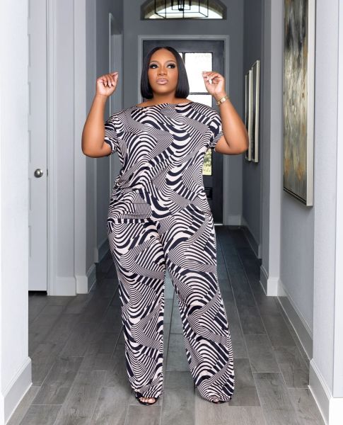 Large Comfort Loose Two Piece Set