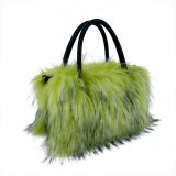 Square plush large capacity tote bag