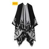 Imitation cashmere cloak scarf shawl