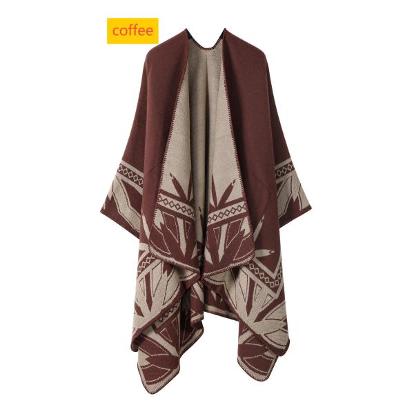 Imitation cashmere cloak scarf shawl