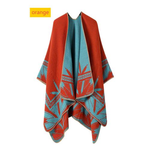 Imitation cashmere cloak scarf shawl