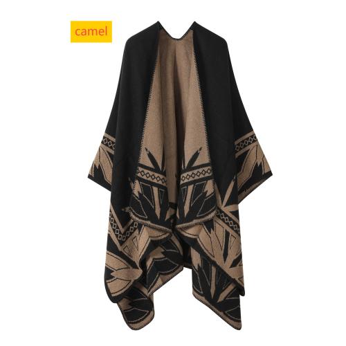 Imitation cashmere cloak scarf shawl