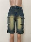 Loose large pocket shorts