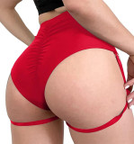 Large size high waisted underwear shorts