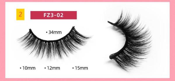 Adhesive free self-adhesive false eyelashes