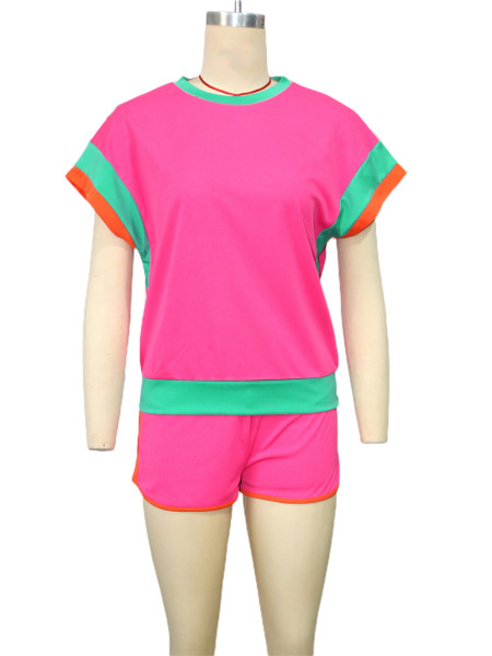 Casual loose short sleeved two-piece set