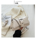 Chain armpit bag diagonal cross small square bag