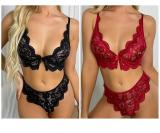 Lace Erotic Two Piece Set