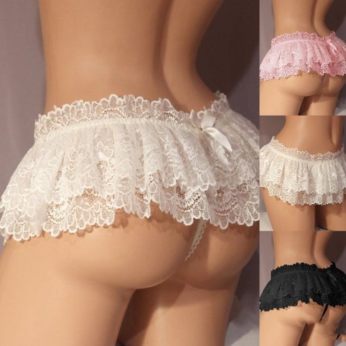 Triangle pants lace women's fun base underwear