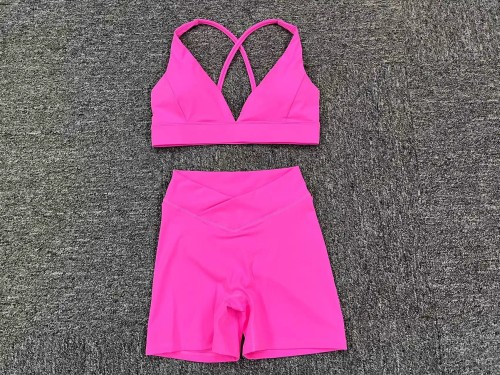 Breathable quick drying yoga set, fitness suit, sports tight fitting set