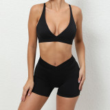Breathable quick drying yoga set, fitness suit, sports tight fitting set