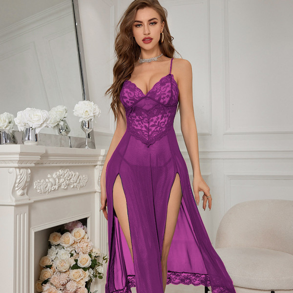 Sexy lingerie, uniform, long skirt